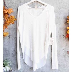 Free People Long-Sleeve Thermal Top